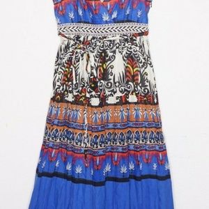 ABS collection floral boho maxi dress